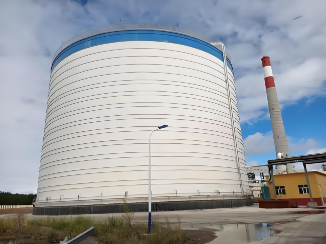 阿拉善粉煤灰储存罐气化出料系统选型安装